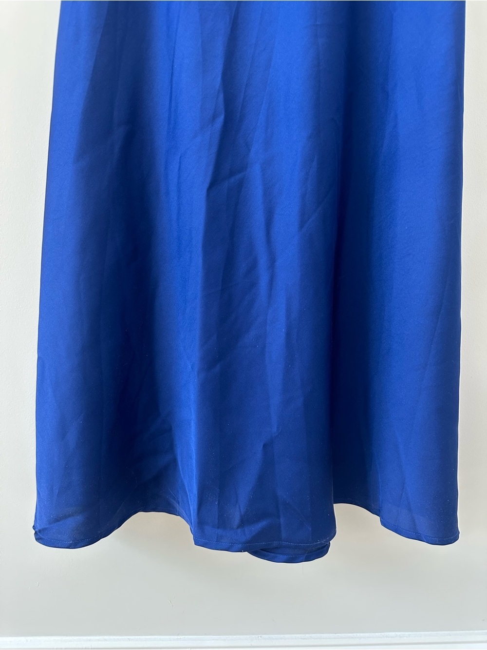 Lulus Compelling Style Royal Blue Strapless A-Line Maxi Dress Size Small Formal - Picture 9 of 16